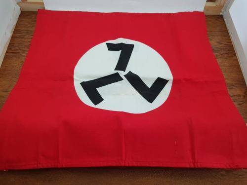 AWB Afrikaner Weerstand Beweging flag/banner. Double sided printed and stitched.