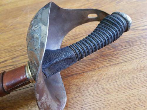 British Pattern 1912 Cavalry Officers Sword by Charles Reeves, Birmingham.