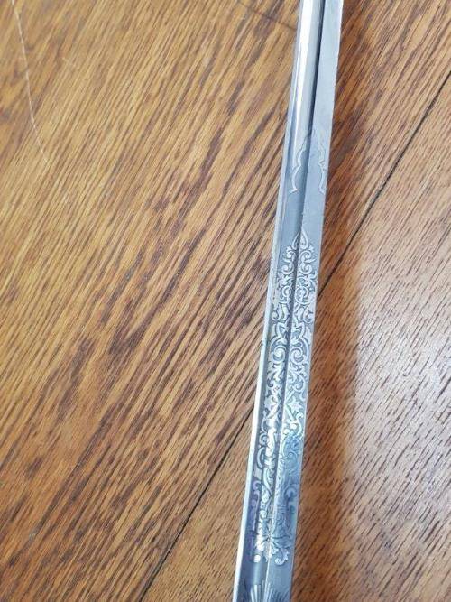 British Pattern 1912 Cavalry Officers Sword by Charles Reeves, Birmingham.