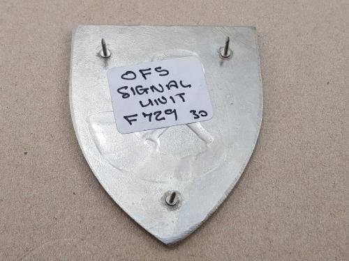 Orange Free State Command Signals Unit Shoulder Flash. Pins Intact.