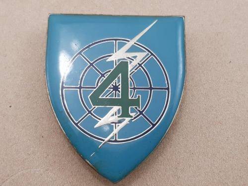 4 Electronic Workshop Shoulder Flash. Pins Intact.