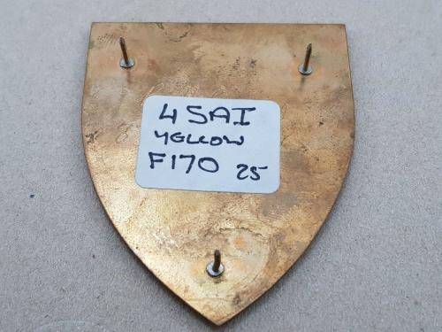 4 SAI Shoulder Flash. Pins Intact.