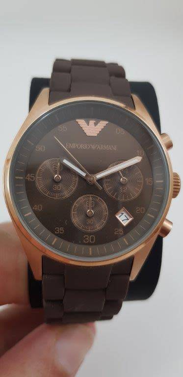 As new Emporio Armani Mens Watch. Needs Battery.