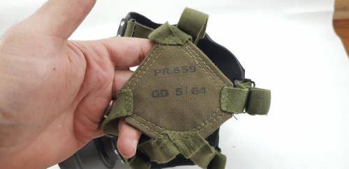 Rhodesian Gas mask in original pouch.