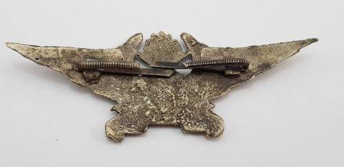Unknown Parachute/Pilot Wings. Cast.