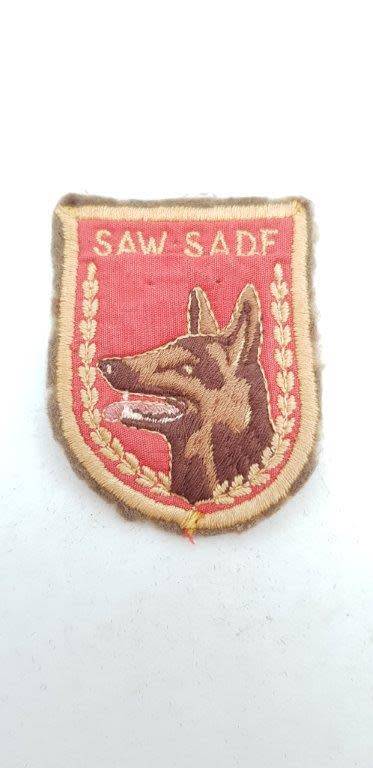 SADF Dog Centre Cloth Shoulder Flash.