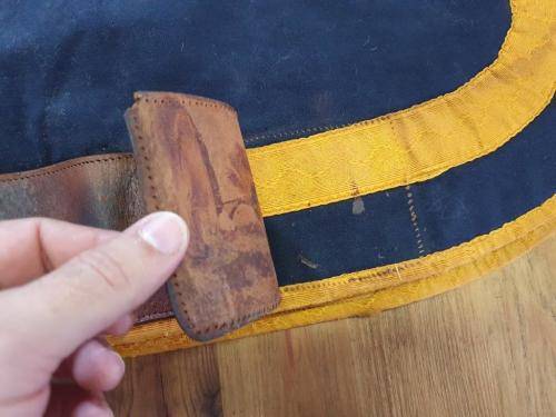 Rhodesian BSAP Saddle Blanket. British South African Police.