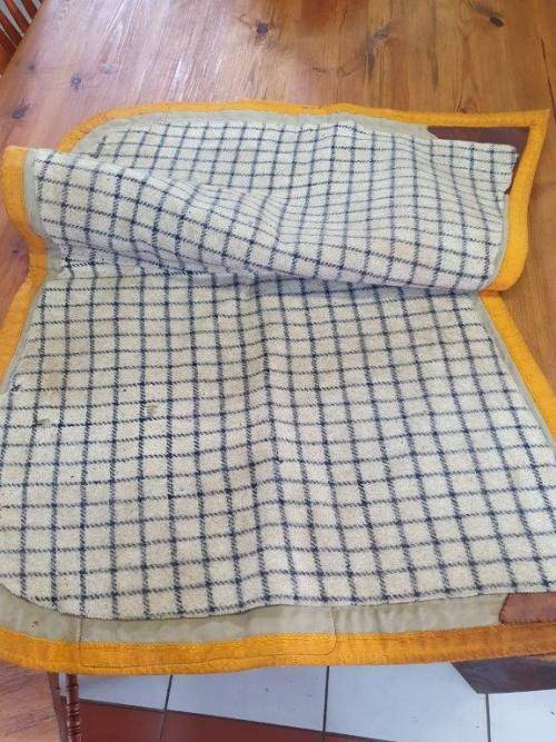 Rhodesian BSAP Saddle Blanket. British South African Police.