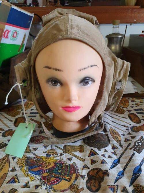 David Clark Pilot's helmet cover.