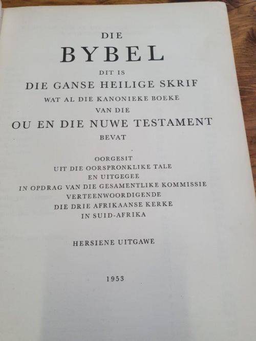 1953 Familie Bybel Labuschagne and Spies Family.