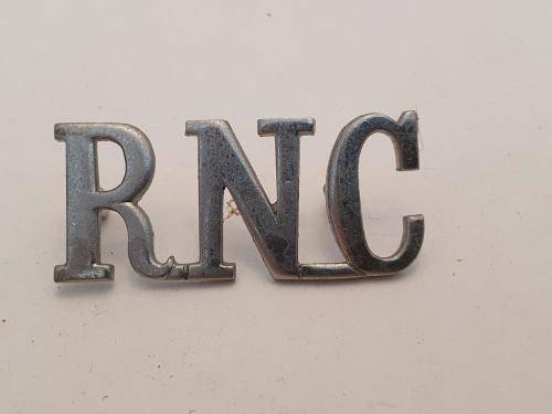 Royal Natal Carbineers Shoulder title.