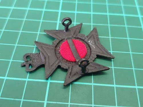 The Royal Rhodesia Regiment cap badge.
