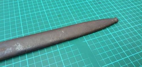 German KS98 Sawback Bayonet.