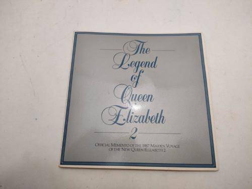 Union Castle line The Legend of Queen Elizabeth II coin.
