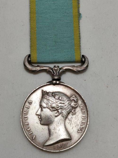 Full Size British Crimea medal. Unnamed as issued, no bar.