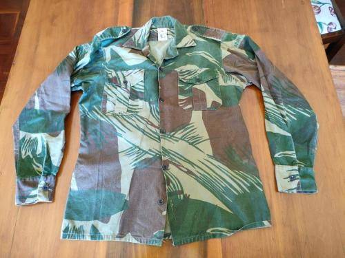 Rhodesian Statesman camo long sleeve shirt. Please see pictures for size.