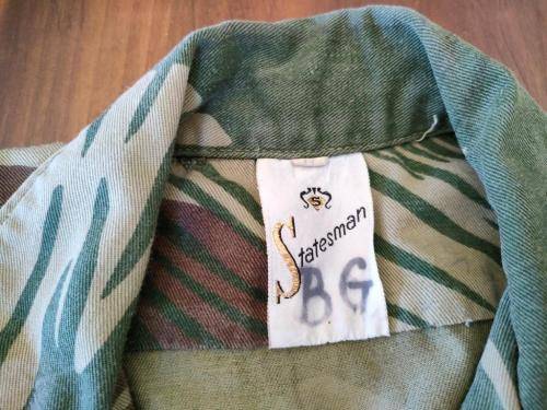 Rhodesian Statesman camo long sleeve shirt. Please see pictures for size.