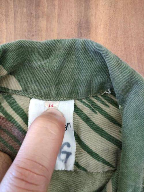 Rhodesian Statesman camo long sleeve shirt. Please see pictures for size.