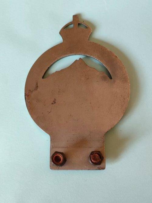 Royal East African Automobile Association car bumper badge.