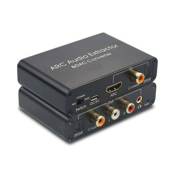 XF0103 ARC Audio Adapter HDMI Extractor Digital to Analog