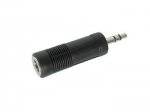 3.5mm Male stereo to 6.3mm Female Stereo