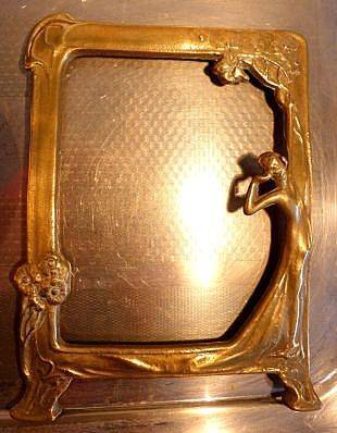 ART DECO BRASS FRAME