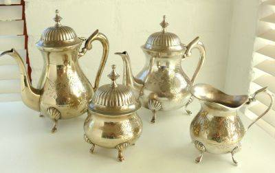 SOLID TEA/COFFEE SET "MAXBEN";PLS CHECK ALL PICS