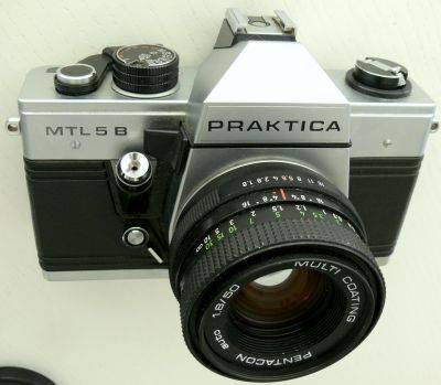 PRAKTICA MTL 5B WITH PENTAGON LENS// Pls check all pics and info...