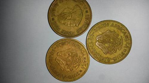 THREE NICE  1960s half cents.one bid for all