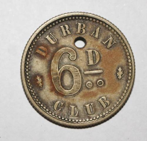 Durban Club Token 3D Type 1