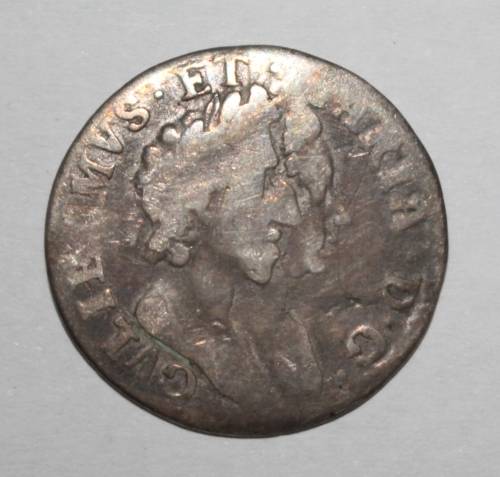 1689 British Threepence - William & Mary(Hammered coinage)