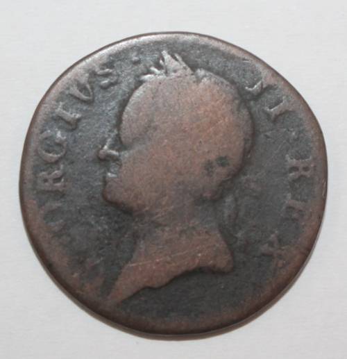 1760 Hibernia Farthing (George II)