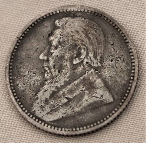 1893 ZAR 6 Pence