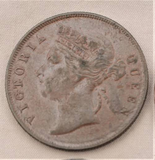 Straits Settlement Coins One cents and 1/2 cent (one bid for all)