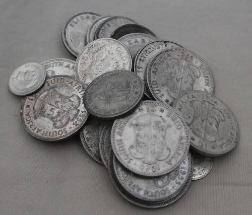 Lot of 50 % Union Coins ( one bid for the Lot)