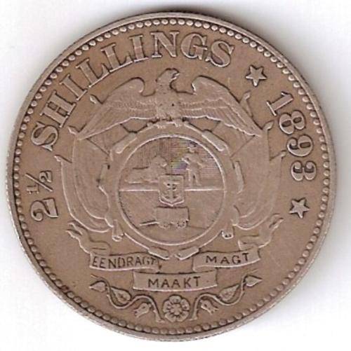 1893 2.5 Shilling