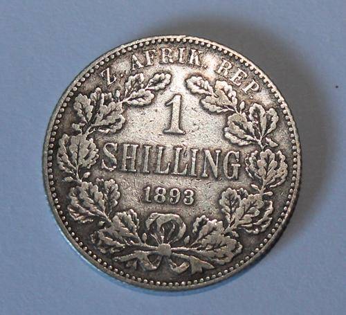 1893 One Shilling **Extremely Rare find in this Condition** Key Date