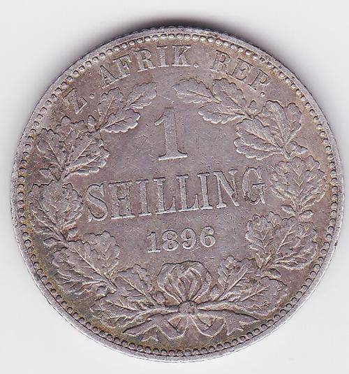 1896 ZAR 1 Shilling