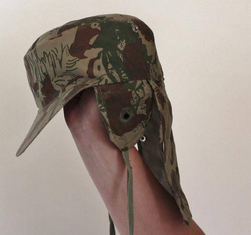 Military Camouflage Flap Cap
