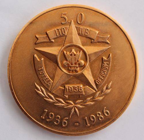 Institute of Traffic Officers 50yr Commemorative Medallion