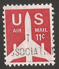 1971 UNITED STATES OF AMERICA JET AIRLINER