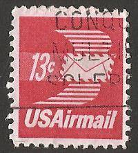 1971 UNITED STATES OF AMERICA WINGED AITMAIL ENVELOPE