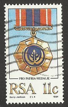 1984 SOUTH AFRICA MILITARY MEDAL