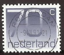1991 NETHERLANDS NUMERAL