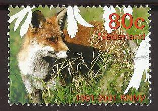 2001 NETHERLANDS ANIMAL FOX
