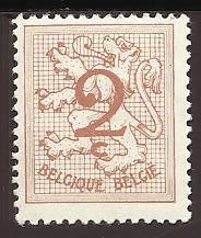 1960 BELGIUM LION RAMPANT