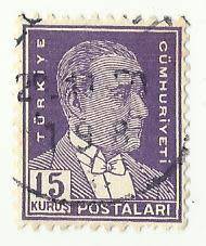 1950 TURKEY MUSTAFA KEMAL PASHA
