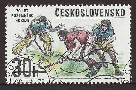 1978 CZECHOSLOVAKIA SPORT HOCKEY