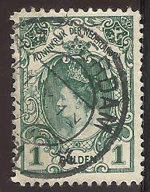 1899-1905 NETHERLANDS QUEEN WILHELMINA