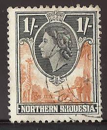 1953 NORTHERN RHODESIA QUEEN ELIZABETH